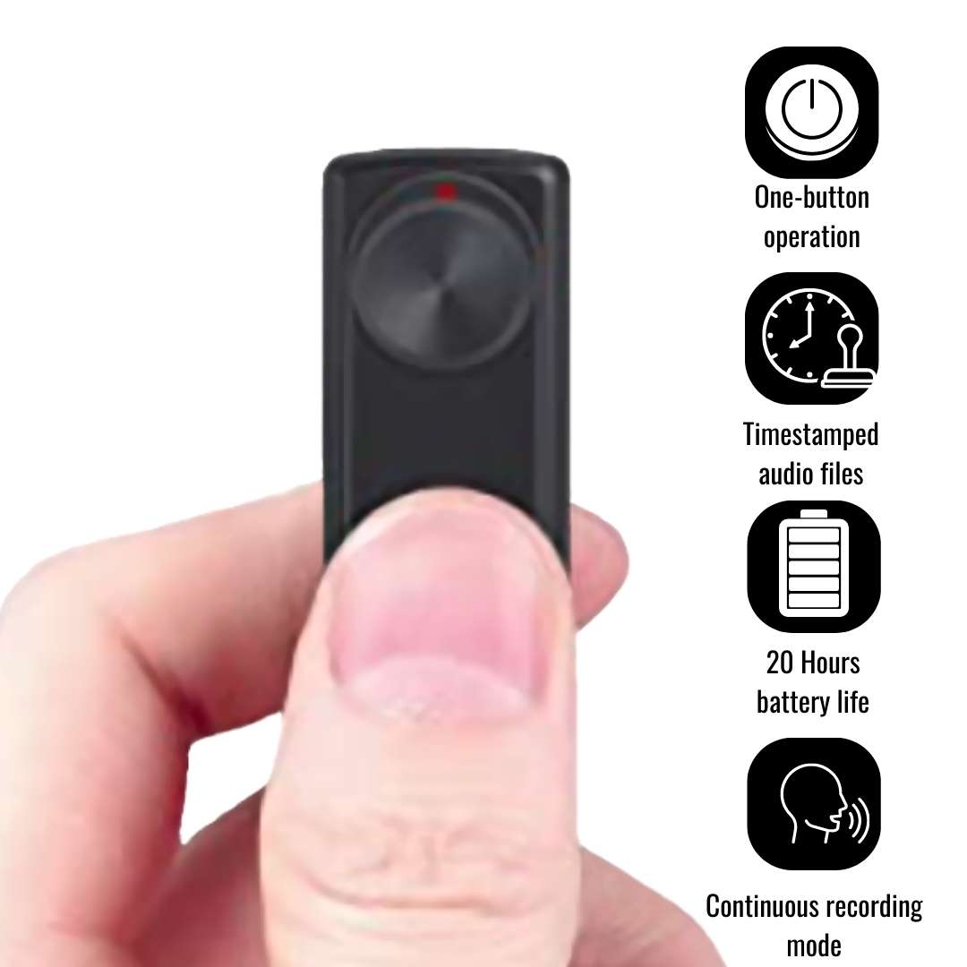 Nanorec micro voice activated recorder