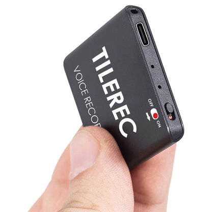 TileRec 2.0 - 64GB Slimmest Mini Voice-Activated Recorder