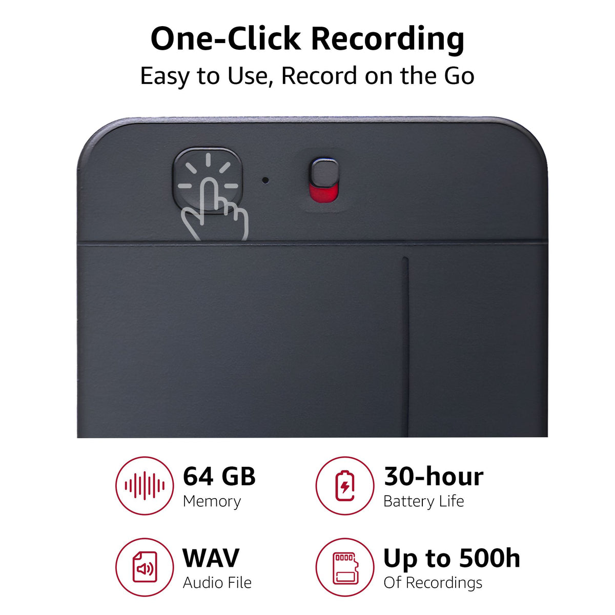 One Button Audio Notes AI Voice Recorder ATTO Note - App Control, Transcribe & Summarize with ...