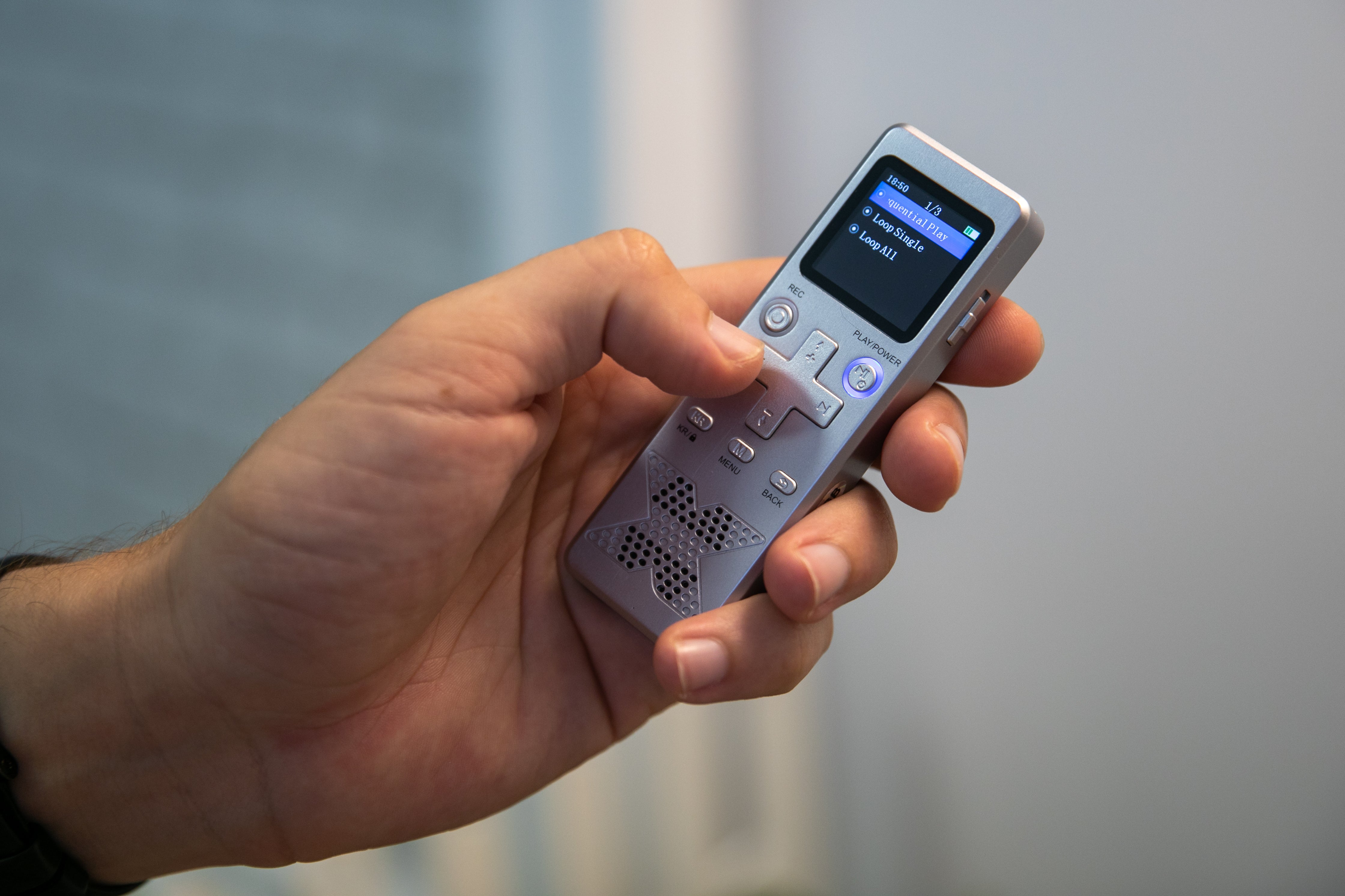 Voice buy recorder