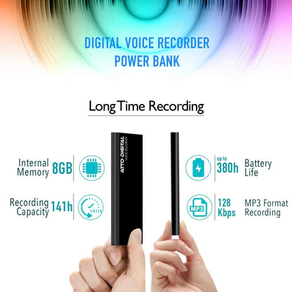 PoweRec - Unique Mini Voice Recorders by aTTo Digital