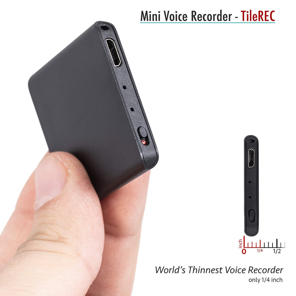 TileRec - tiny voice recorders by aTTo Digital