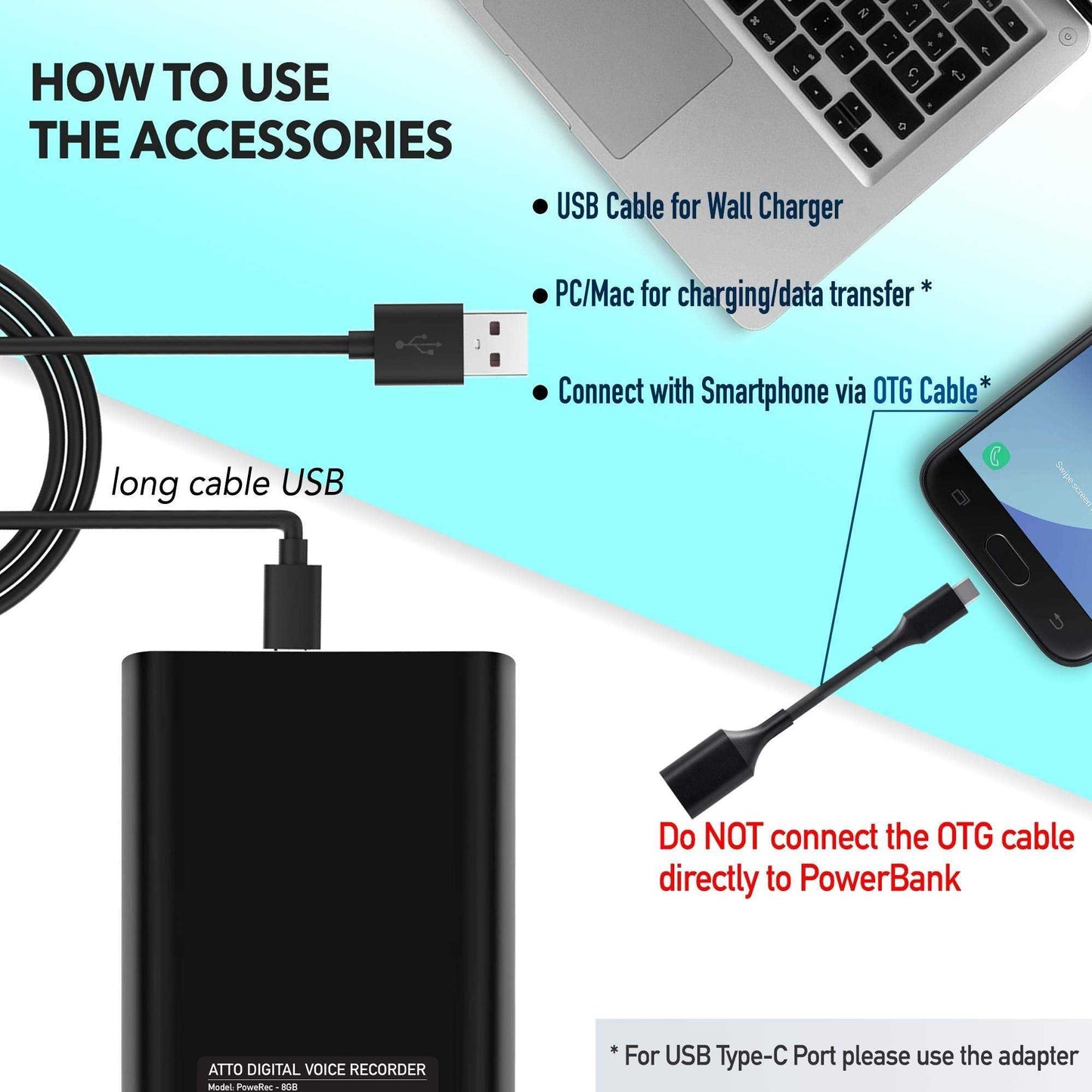 PoweRec - Unique Mini Voice Recorders by aTTo Digital