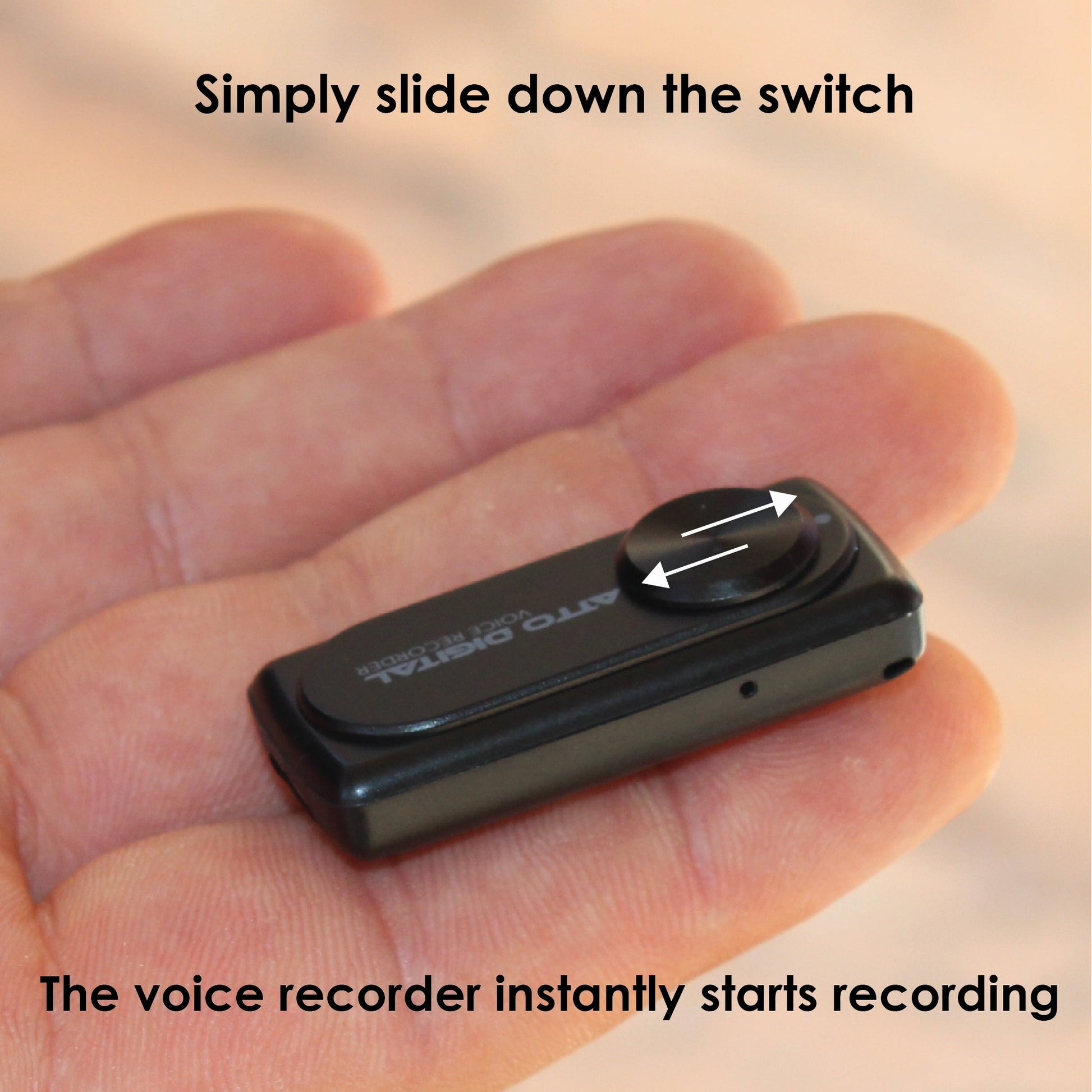 DotOn Small Voice Activated Recorder 